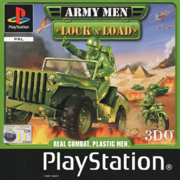 Army Men - Lock n Load (EU) box cover front
